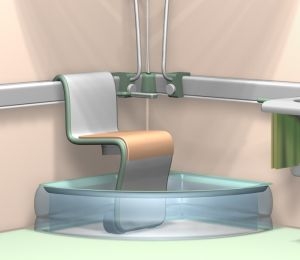 概念化的衛(wèi)浴設(shè)計(jì)極大提高浴室靈活性