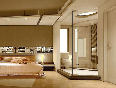 大膽前衛(wèi)的開放式衛(wèi)浴