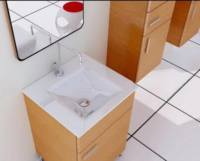 瓷磚純凈經(jīng)典衛(wèi)浴間