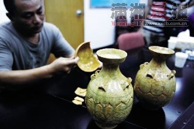 4件青瓷器重現(xiàn)瀏陽南北朝風(fēng)情(圖)