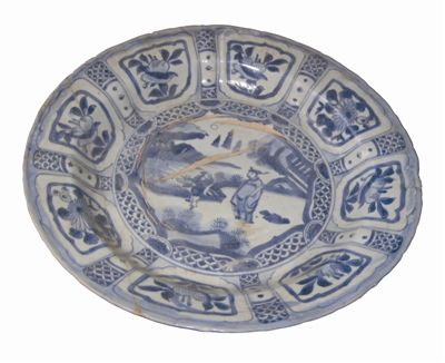 克拉克瓷盤(圖1)