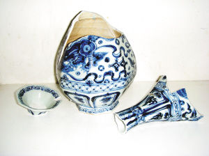 修復(fù)元青花二