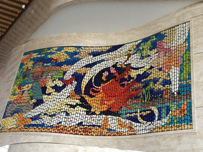 宜興籍“工匠”蔣國(guó)興首創(chuàng)陶藝壁掛