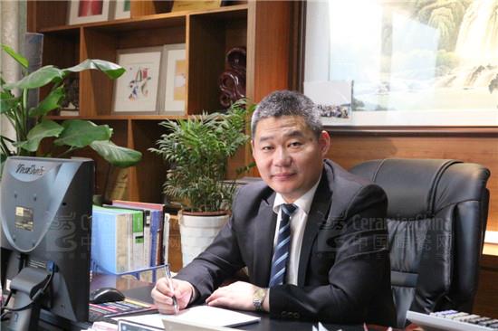 意利寶陶瓷品牌總經(jīng)理張召玉