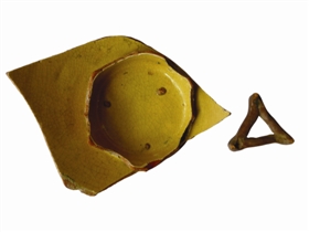 邛窯芝麻花三足支釘與墊燒物標(biāo)本