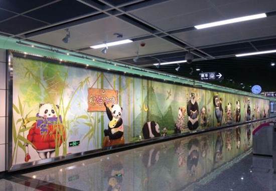 一幅瓷藝畫開啟一座城市的文化藝術(shù)之旅