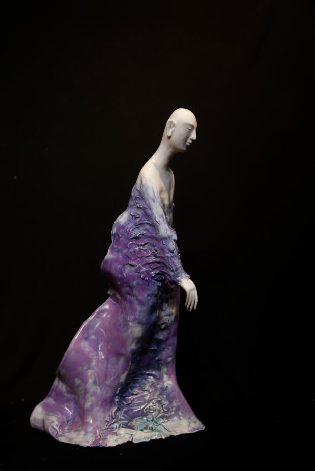 獨白——吳苗羽陶瓷藝術作品展在廣州白云機場開幕