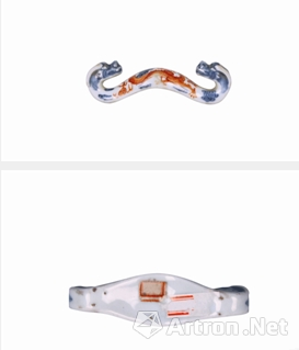 清代瓷帶鉤上的把玩觀賞元素